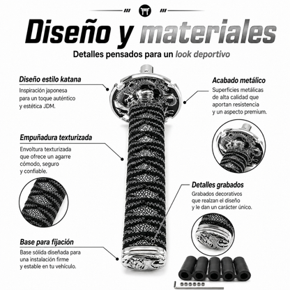 Palanca de Cambio Estilo Katana
