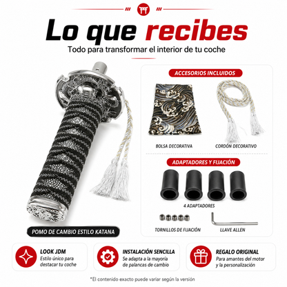 Palanca de Cambio Estilo Katana